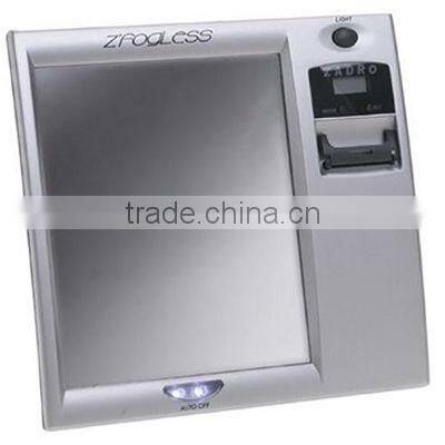 fog free shower mirror radio