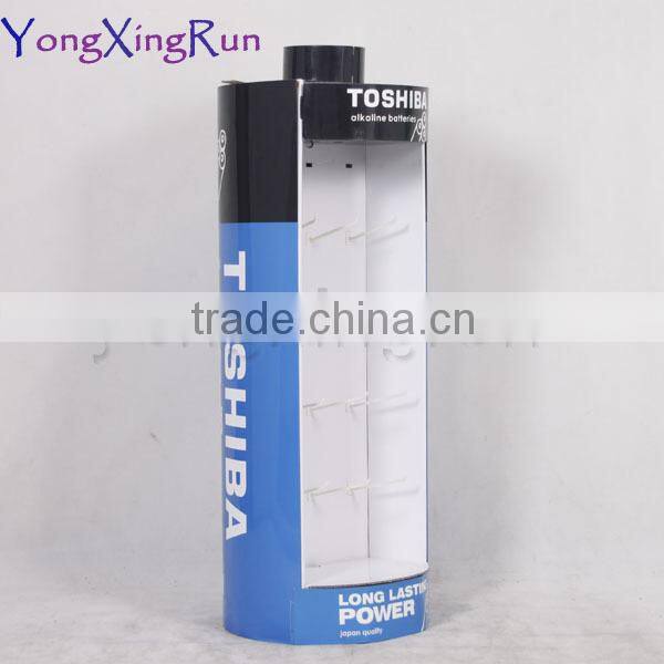 cardboard hook display