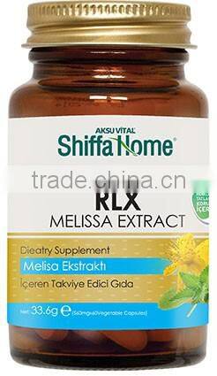 RLX Relax Soft Capsules Linden Flower Extract Herbal Supplement Anti-stress & tranquilizer, depression Herbal Extract Medicine