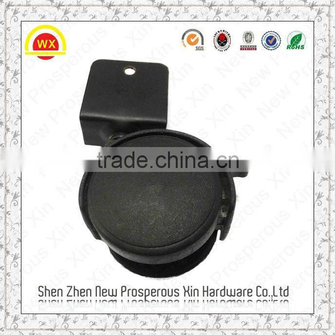 Plastic caster socket