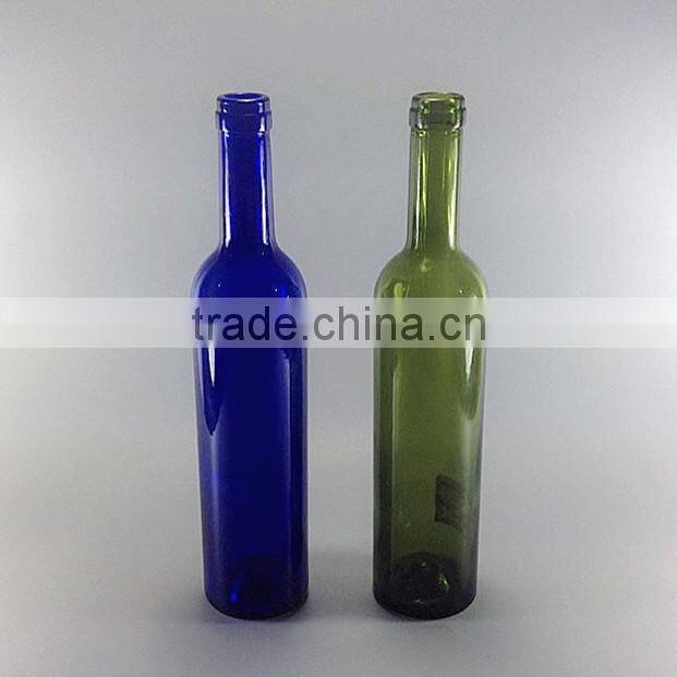 16oz clear wine bottle