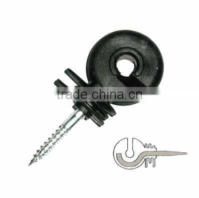 Farm Electric Fence Screw in Ring PP/DHPE Insulator stand over 20kv