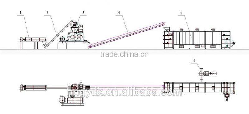 hydraulic high pressure Calcium oxide briquette machine