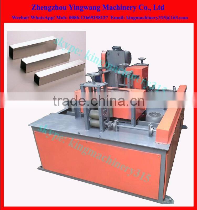 Automatic polishing machine for stainless steel square tube pipe