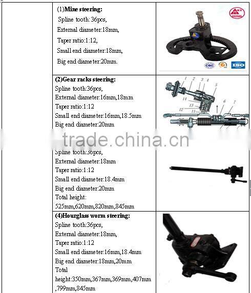 hot sale durable Tractor power Steering Assembly with agricultural machinery china