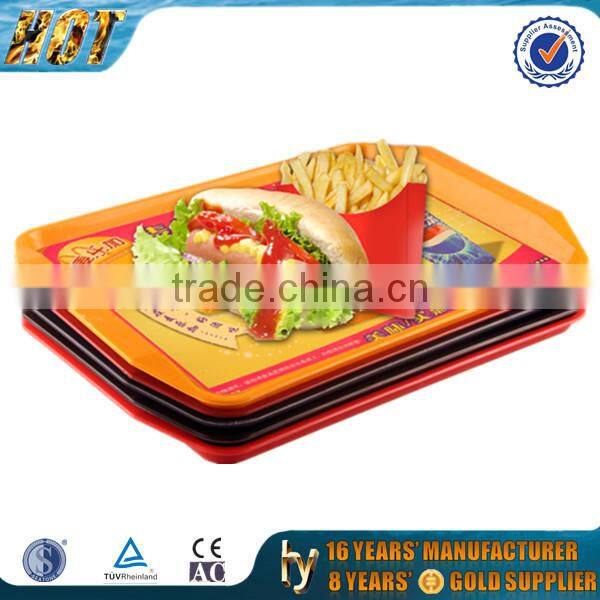 food plastic tray for hotel and restaurant