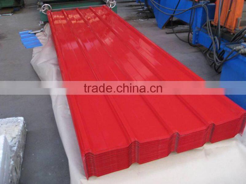 China Supplier High Quality Galvanized Corrugated PPGI Roofing Sheet