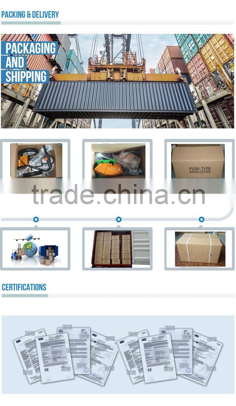 43cc new hand push grass brush cutter/grass cutter machine/garden cutter(TF-HPC05)