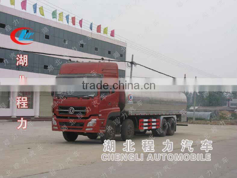 Dongfeng milk tanker truck milk transport truck stainless steel tank truck