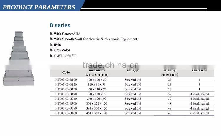 Good price waterproof round electrical terminal junction box with price