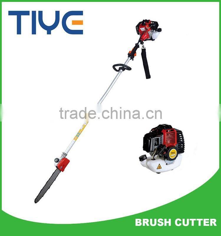 2-stroke, single cylinder, forced air cooling feature petrol shoulder carry grass trimmer