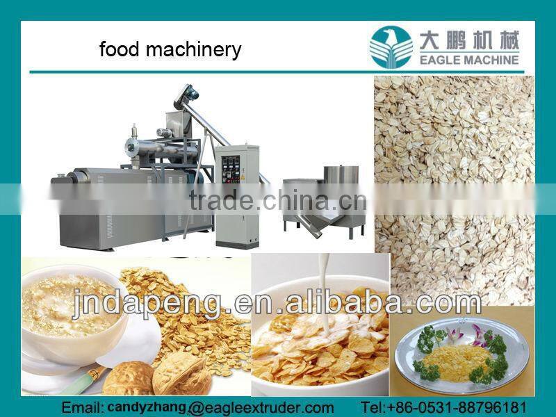 Cereal snack /corn flakes/ breakfast puff snacks making machine/equipment