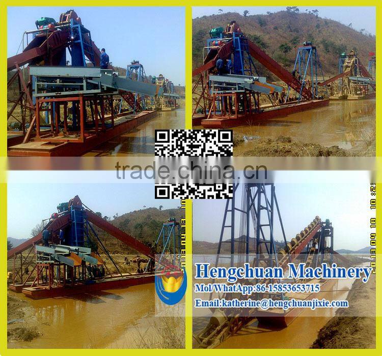 Gold Sieving Machine Bucket Gold Dredge for Sale