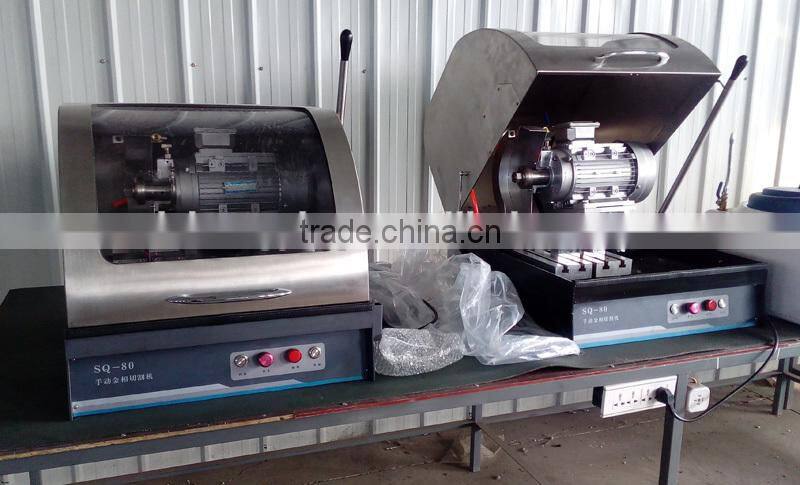 SQ-80 Hand-powered metallographic specimen cutting machine