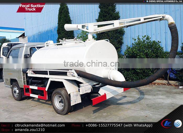 Foton Forland 4*2 2-3cbm small mini septic tank truck septic truck for sale septic pump trucks for sale