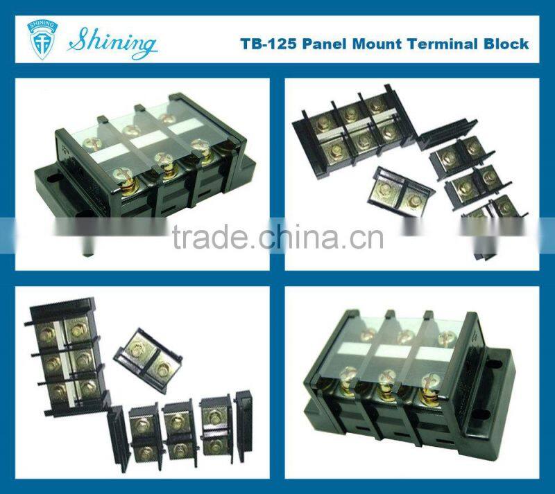 TB-125 Assembly Type Barrier 600V 125 Amp Japan Wire Connector