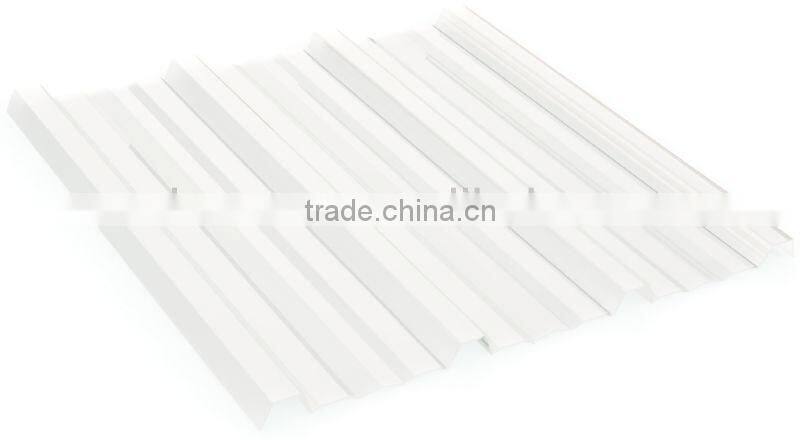 Plastic Polycarbonate Corrugated Sheet for Greenhouse Roof (Pearly RED TRIMDEK)
