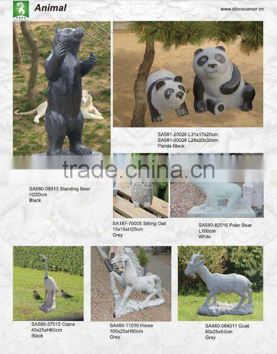 G383 Decoration Stone Lion Carving