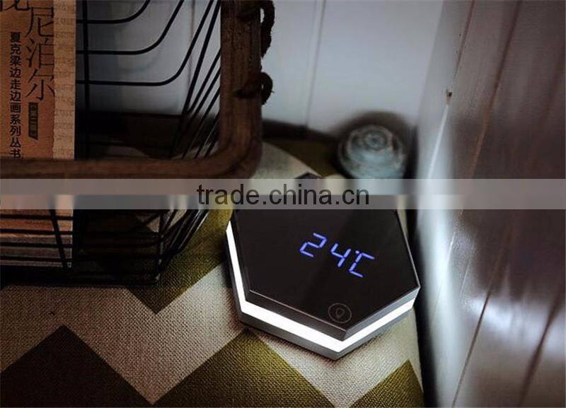 Mirror alarm clock Multi function image digital alarm clock Thermometer alarm clock LED mirror Nightlight clock