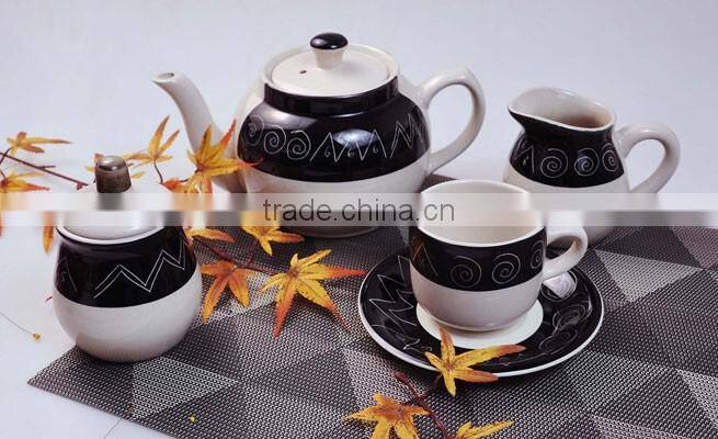 900ml ceramic coffee teapot ceramic coffee mug
