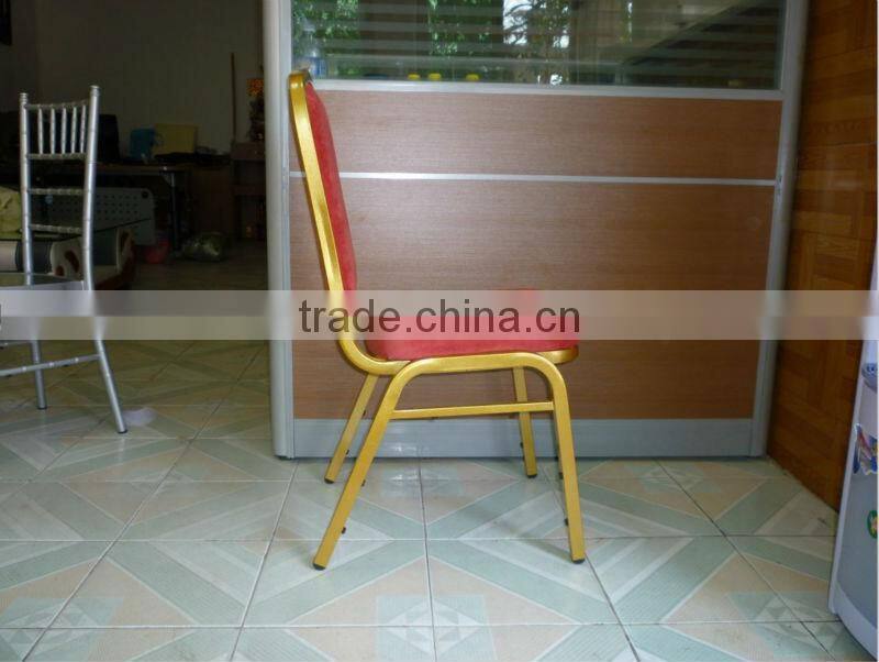Cheap Luxury metal banquet chair / stackable chair / throne chair FD-610