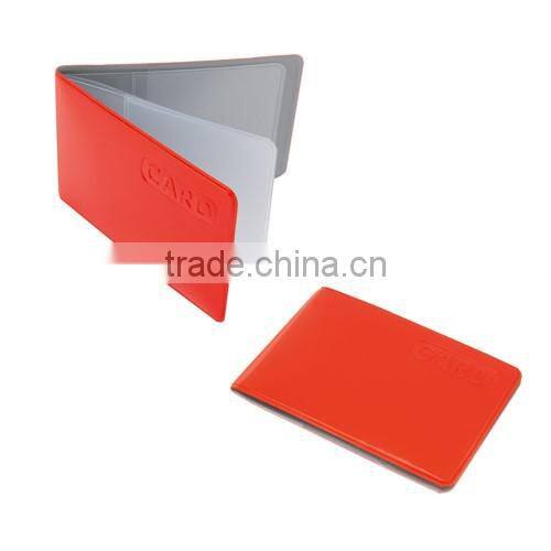 Custom PVC plastic travel card holder