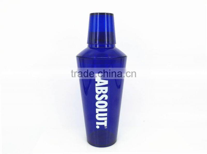 26oz Plastic PS 750ml Three-pieces Cocktail Shaker