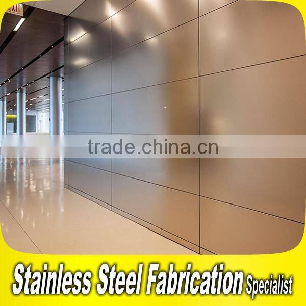 Custom Made Luxurious Interior Stainless Steel 5 Star Hotel Decoration