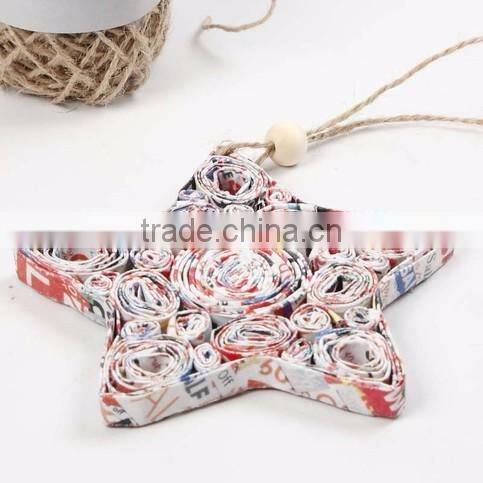 High quality best selling eco friendly Recycled paper Christmas decoration from vietnam