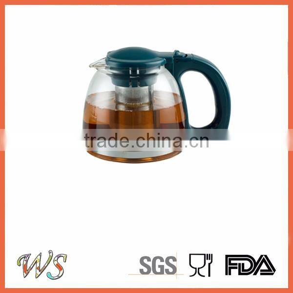 High quality clear promotional borosilicate glass arabic tea pots
