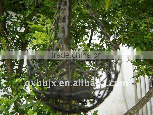 Black wire decorative hanging candle holders