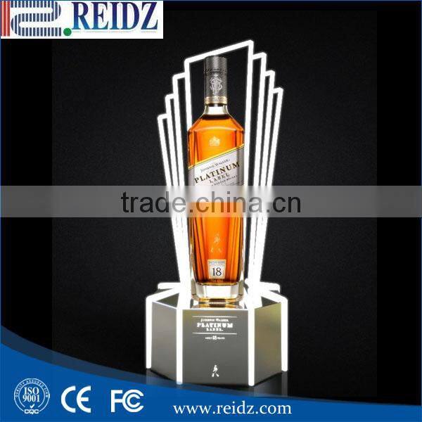 led light up plastic beer wine bottle holder