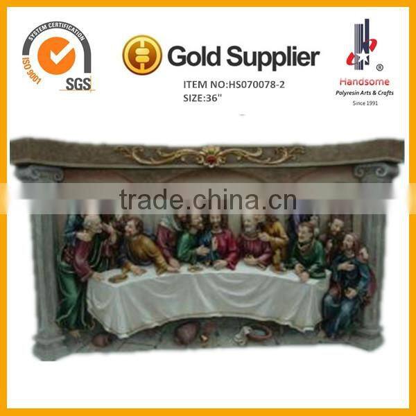 36"Last supper porcelain arts and crafts for home decoration