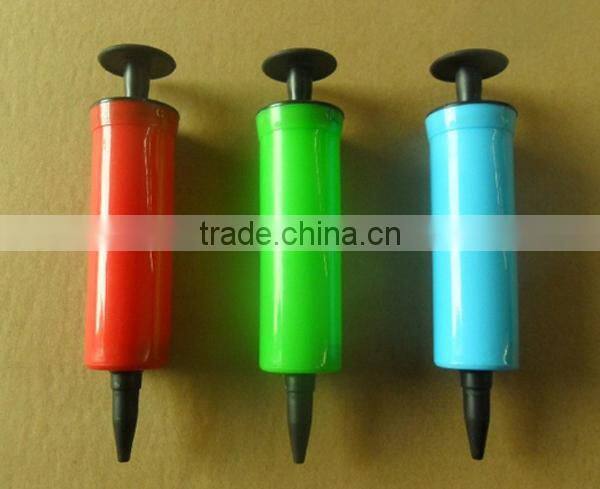 Hot Sell Plastic Inflator Toy/Mini Balloon Pump Tool