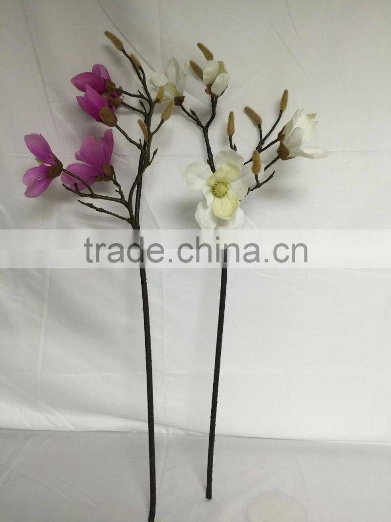 High quality artificial magnolia flowers for export