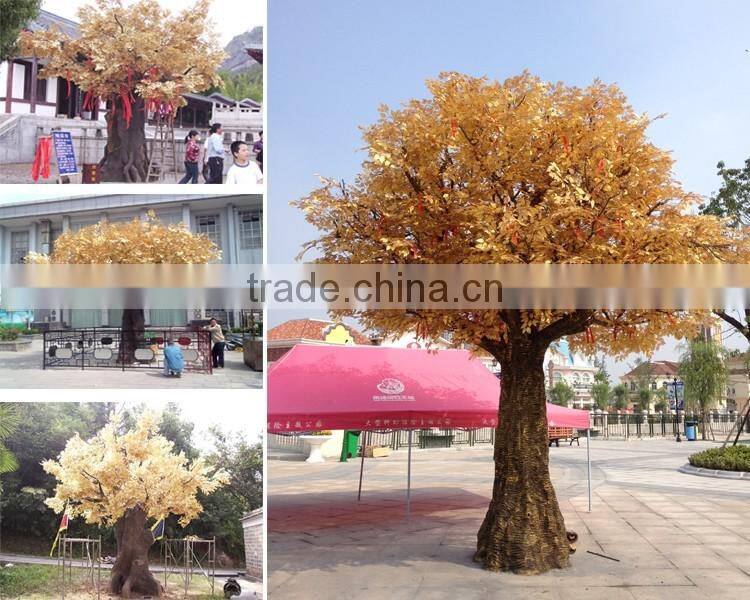 Landscape artificial scotch pine tree for geological museum decoration