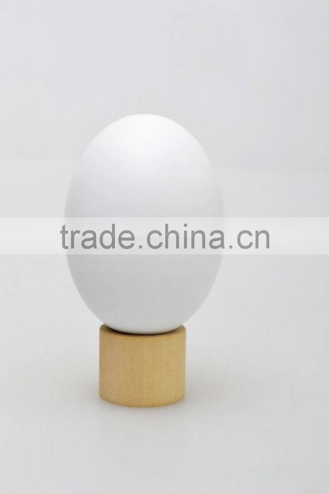 round single egg wooden tray
