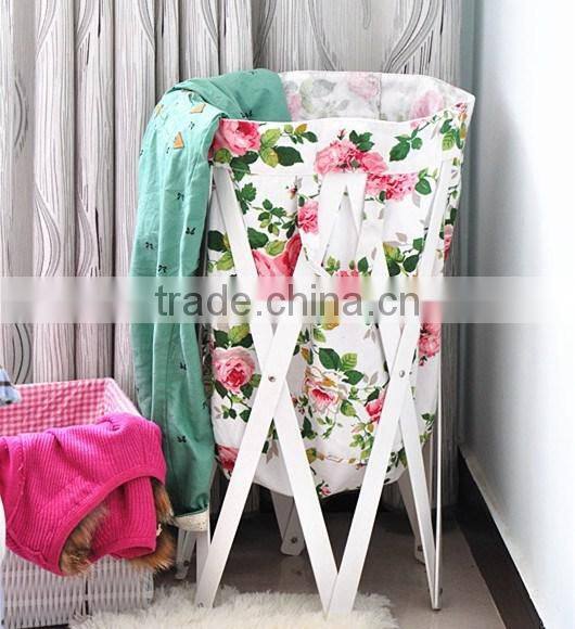 natural cotton raw material,Canvas Material and Handled Style canvas laundry bags