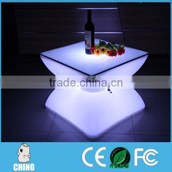 LED modern led furniture lighted led sweet coffe table