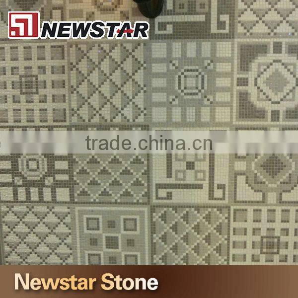 Luxury marble rectangular mosaic
