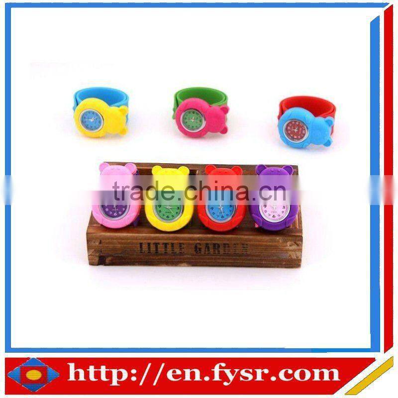 kids silicone slap watch , silicone slap wrist,watch for child