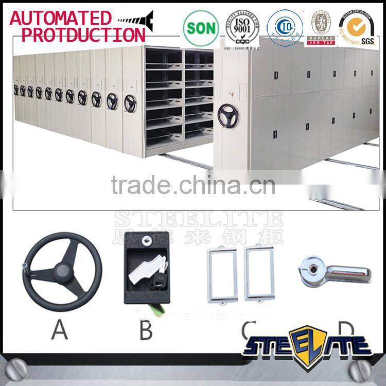 Luoyang steelite metal mobile shelves used library shelving for sale