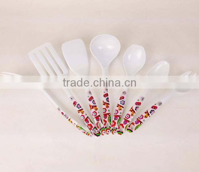 Meneed melamine personalized melamine plastic kitchen utensils