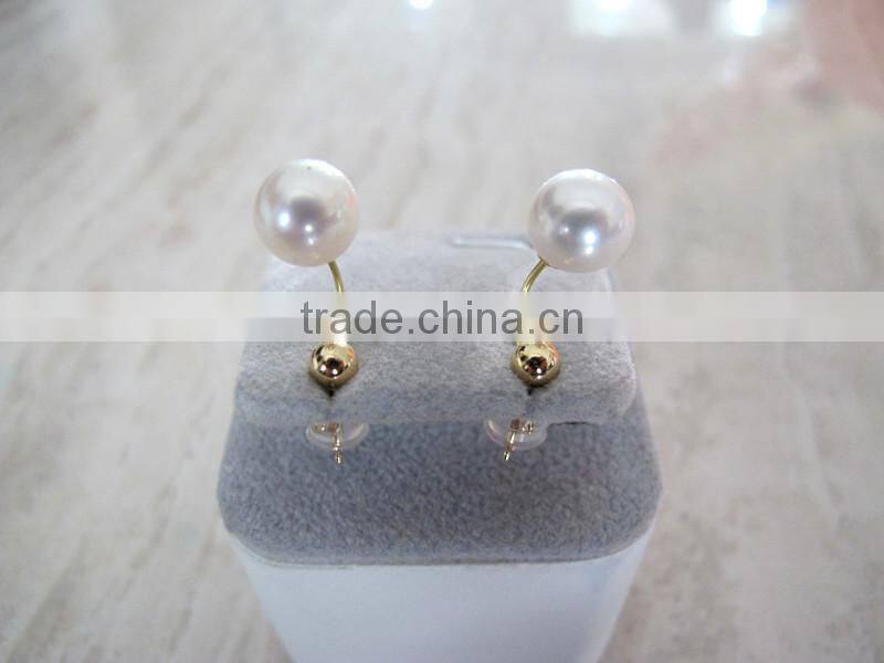 11-12 mm white south sea pearl jewelry earrings