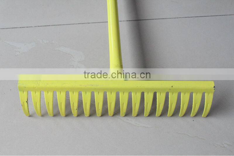 2013 new painted TUV/GS standard fiberglass poly grip garden shovel with fiberglass and wooden handle rake