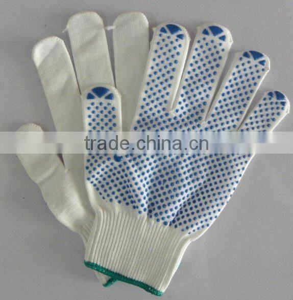 pvc dotted glove