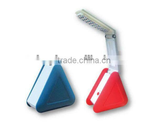 Triangle style rechargeable kids bedside study light