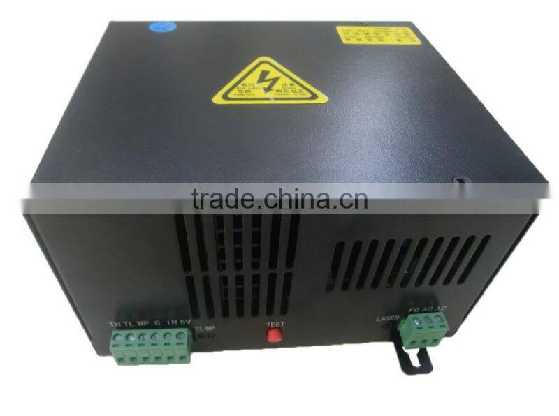 black 40-50w co2 laser power supply for mini 4030 machine