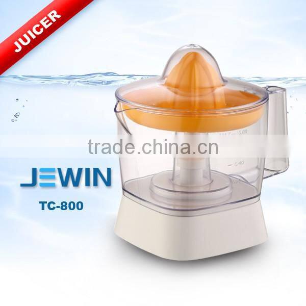 25W-40W plastic citrus fruit orange juicer machine with two-direction twist