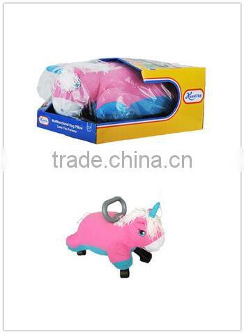 newest battery bolster milt function plush horse toys for baby with EN71